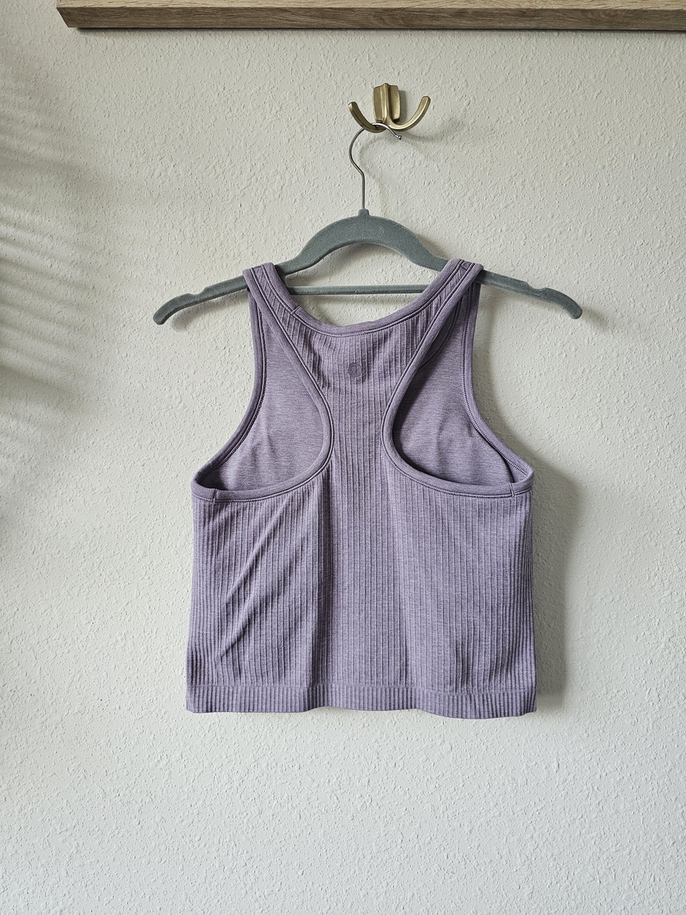 lululemon athletica Lavender Ribbed Racerback Tank - Picture 2 of 6